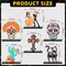 6 Pieces Day of The Dead Centerpieces for Parties Wooden Table Centerpieces Dia De Los Muertos Decorations Desk Day of The Dead Decorations Mexican Sugar Skull Signs for Halloween Party